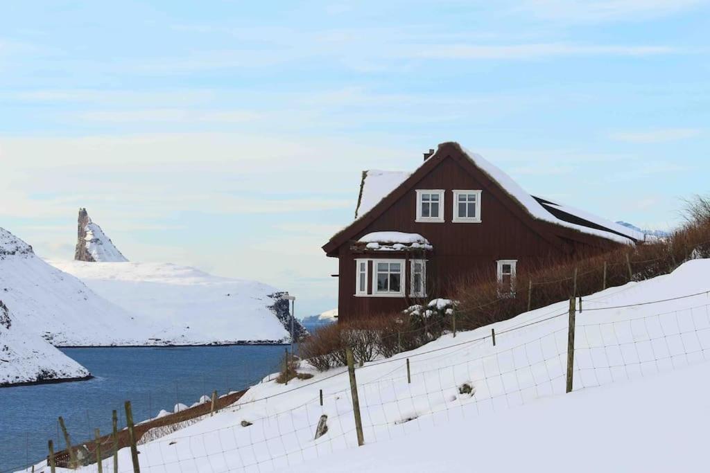 Cosy Groundfloor Apartment Sørvágur Exterior foto